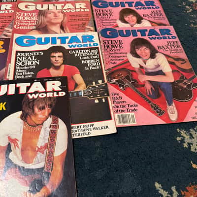 21 Guitar World Magazine 1981-1986 image 7