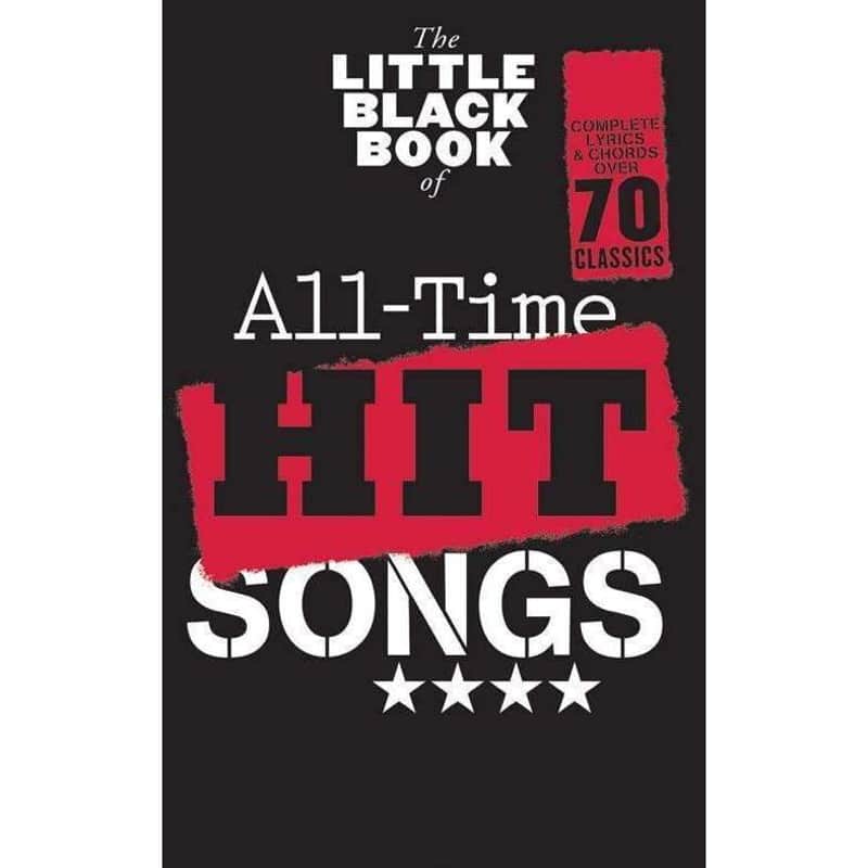 Music Sales The Little Songbook Series - All Time Hit Songs Black