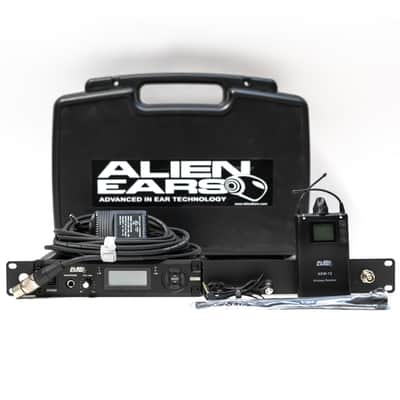 Alien Ears IEM AEW-12 Professional Wireless Monitor Systems - Cased Set image 1