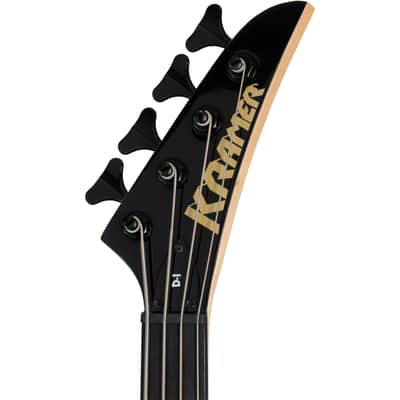 Kramer Disciple D-1 4-String Bass in Ebony image 5