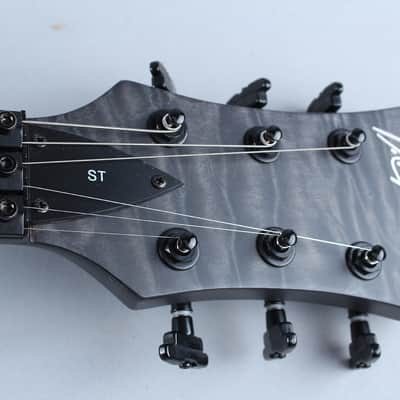 BC Rich Mockingbird ST Electric Guitar with Floyd Rose Satin Black Duncan Design image 6