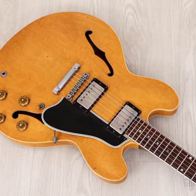 1958 Gibson ES-335 TDN Vintage Semi-Hollow Blonde Thin Top w/ PAFs, Case image 11