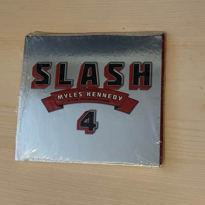 Rare: 2022 Slash Signed "4" CD Limited Edition Foil Pack - 4 (feat. Myles Kennedy and the Conspirators) image 2