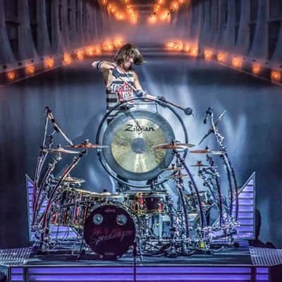 REO Speedwagon, Bryan Hitt’s 2016 Ludwig -Gibraltar Complete Drum Set. Band Signed! Extras! image 3