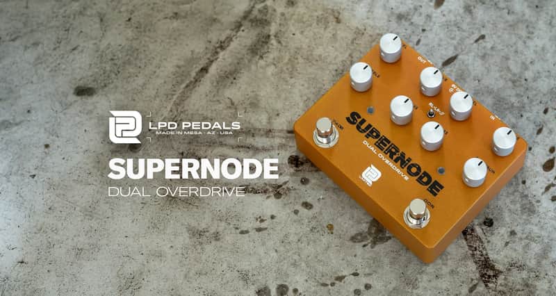 Lawrence Petross Design (LPD) Supernode Limited Dual Overdrive Pedal image 1