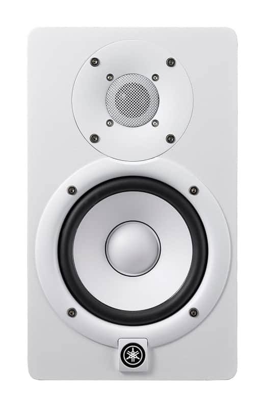 Yamaha HS5W Powered 5 Bi-amped Near Field Studio Monitor in White image 1
