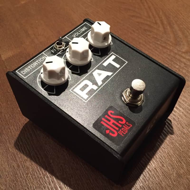 JHS ProCo Rat 2 Ratpack Mod 2014 Black / White Knobs image 1