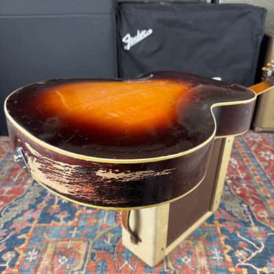 1945 Epiphone Triumph Archtop Acoustic Solid Woods Made in NY USA- Refret image 14