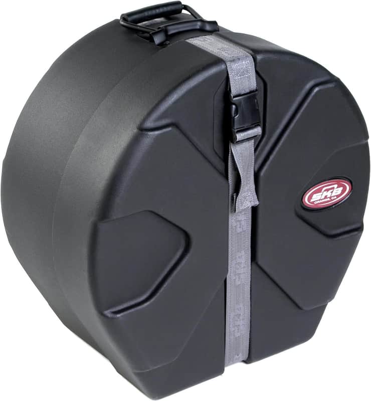 SKB Roto-Molded D-Shaped 6.5 x 14 Snare Case with Padded Interior and Patented Roto-X Pattern image 1