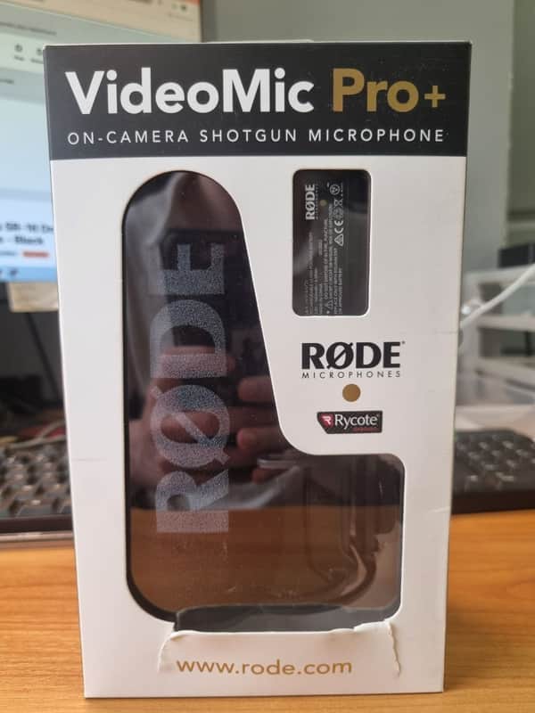 RODE VMP VideoMic Pro Cardioid Condenser Shotgun Mic 2010 - Present - Black image 1
