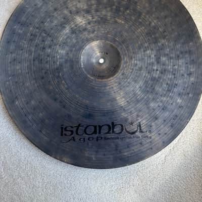 Istanbul Agop OM 22” Ride Cymbal - cracks - 2476 Grams image 8