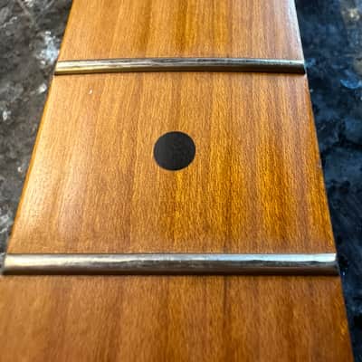 Warmoth Roasted Maple Telecaster Neck - Loaded Roasted Maple, Satin Nitro image 5