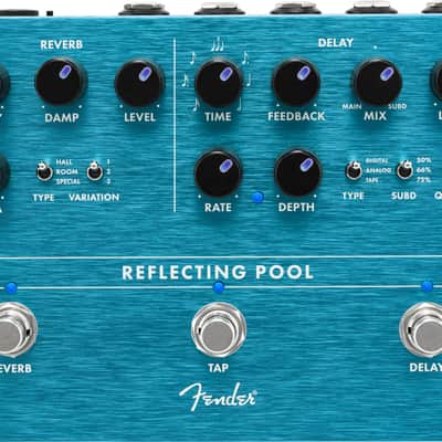 Fender Reflecting Pool Delay & Reverb | Reverb