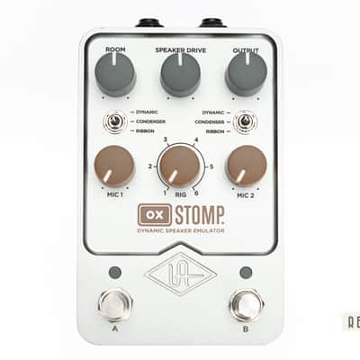 Universal Audio UAFX OX Stomp Dynamic Speaker Emulator image 1
