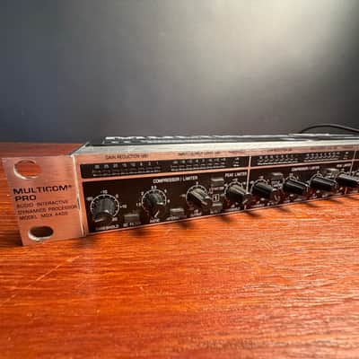 Behringer Multicom Pro MDX4400 4-Channel Audio Interactive Dynamics Processor 2000s - Black / Silver image 2