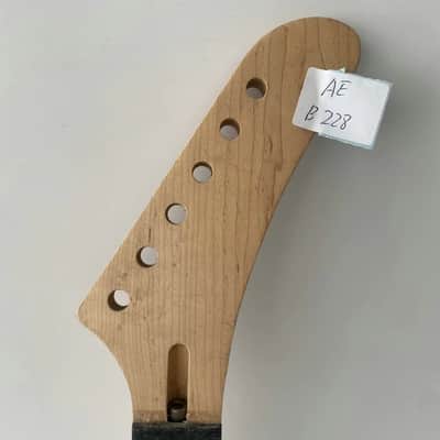 Maple Wood Banana Headstock Guitar Neck, Rosewood Fingerboard image 2