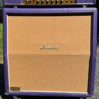 1994 Marshall Limited Edition 1959-LTD Purple 100 Watt All Tube Half Stack #23/30 1960AV 4X12 image 1