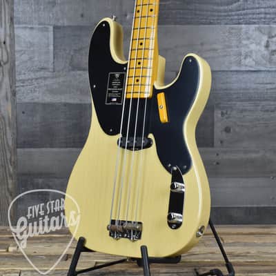Mint Fender 75th Anniversary American Vintage II 1951 Precision Bass - Butterscotch Blonde with Hardshell Case image 12