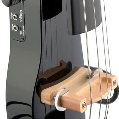 Stagg 4/4 Electric Cello with Padded Gig Bag and Bow image 7