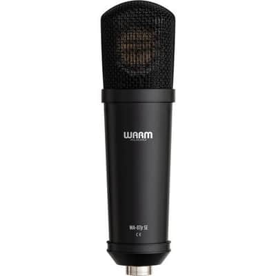 Warm Audio WA-87JR SE-B Large-Diaphragm Cardioid Condenser Microphone (Black) image 3