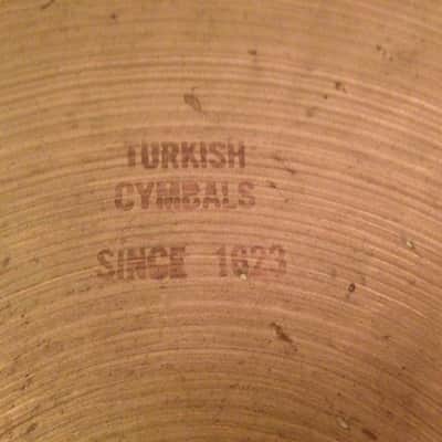 ISTANBUL ZILCILER "old K” RIDE 20” cymbal  1982 image 5