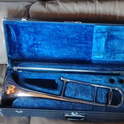 Yamaha YSL-641 large bore straight tenor trombone image 2