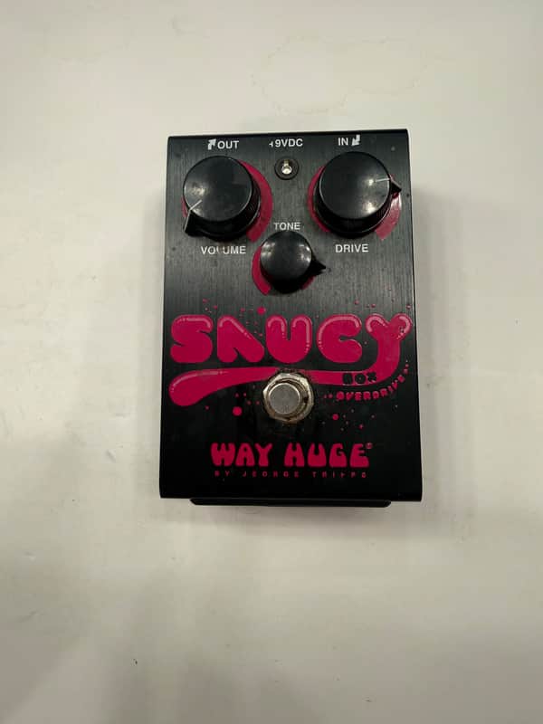 Way Huge Dunlop WHE205 Saucy Box Overdrive Guitar Effect Pedal image 1