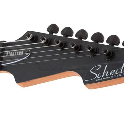 Schecter Avenger Standard Electric Guitar. Charcoal Satin image 10