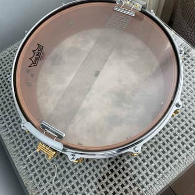 Yamaha Maple Custom 4x14 1990's Vintage Maple Snare Drum image 20