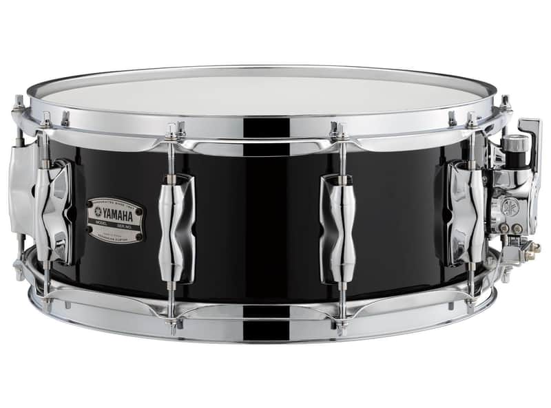 Yamaha Recording Custom Snare Drum Solid Black 14"x5.5"