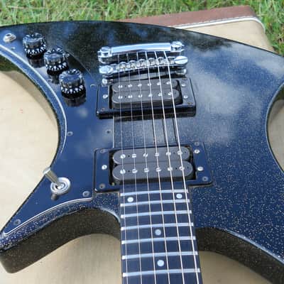Early 80's Guild X-79, Original, Beautiful Black Metallac, Great Cond, OHSC! image 9
