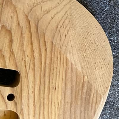 Fender American Professional II Stratocaster guitar body unfinished pine image 3
