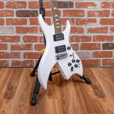 B.C. Rich USA Rich Bich Standard Glitter Rock White Built by Neal Moser in 2023 w/OHSC image 3
