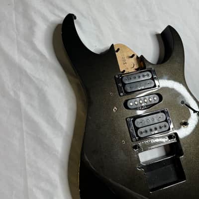 Ibanez RG370DX Electric Guitar Body 2000s - Black Sparkle image 5
