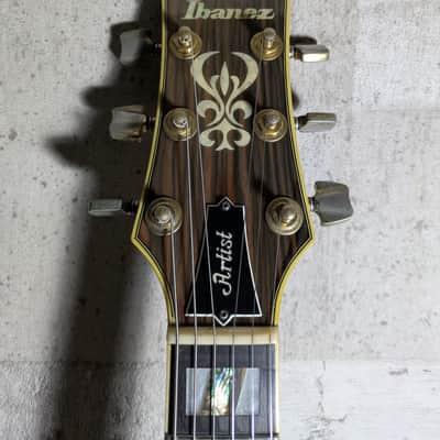 Ibanez AR300-BK Artist 1984 Black Limited Color image 6