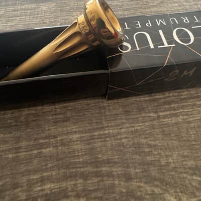 Lotus Trumpets 2M Brass Mouthpiece 2025 - Gold image 2
