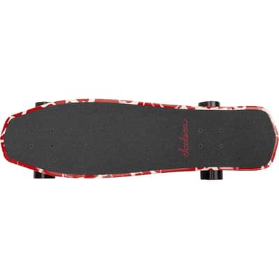 Jackson Red & White Crackle Skateboard image 1