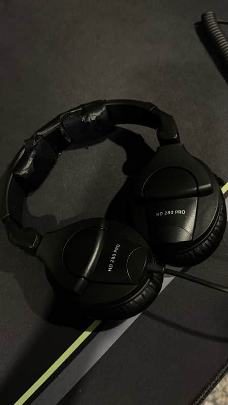 Sennheiser HD 280 Pro Over Ear Headphones 2010s Black