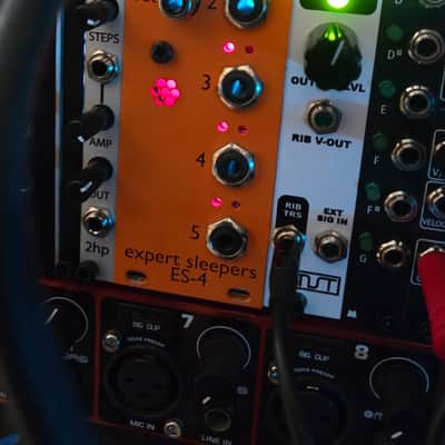 Expert Sleepers ES-4 SPDIF / CV Interface Eurorack Synth Module Orange image 1