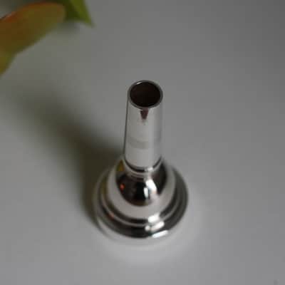 Yamaha 53DL Euphonium Mouthpiece - Silver plated image 4