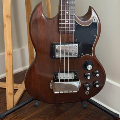 Gibson 1973 EB-3 Bass - Walnut - Very Good - w/ Original Hardshell Case image 1