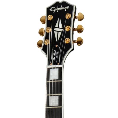 Epiphone Les Paul Custom Electric Guitar - Ebony image 5