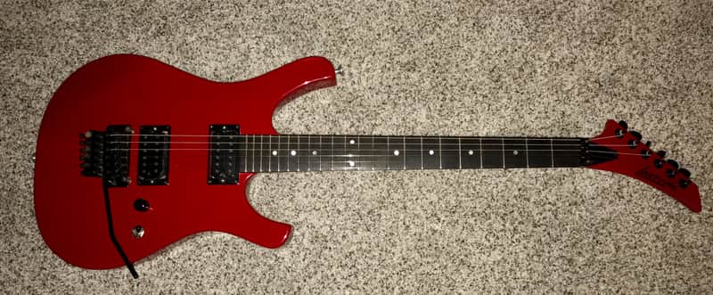1985 Larrivee RS-2, Electric Guitar, Red W/ Orig Hard Case | Reverb