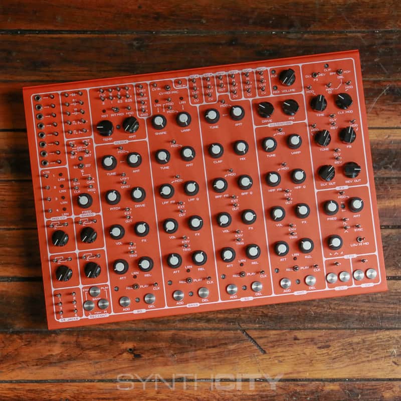 Soma Laboratory Pulsar-23 Organismic Drum Machine 2017 - Present - Orange image 1