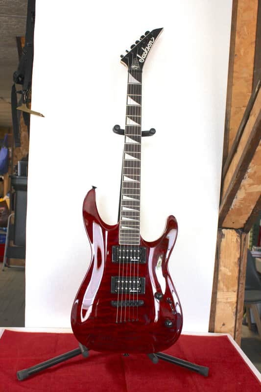 2021 2021 Jackson JS Series Dinky® Arch Top JS32TQ DKA With Gig Bag image 1