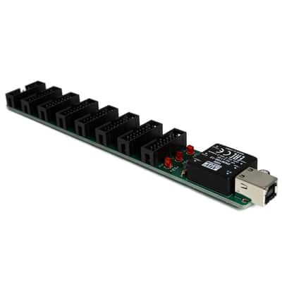 USB Power Eurorack busboard with shrouded headers image 2