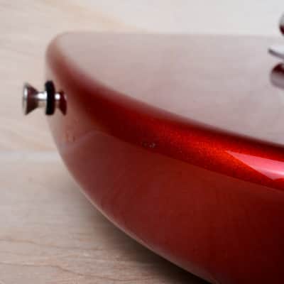 Fender Classic '70s Mustang MIJ 2016 Candy Apple Red Japan w/ Matching Headstock w/ Bag image 6