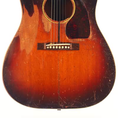 Gibson J-45 1948 acoustic guitar - honest vintage workhorse with soul, history and legendary sound - check video! image 2