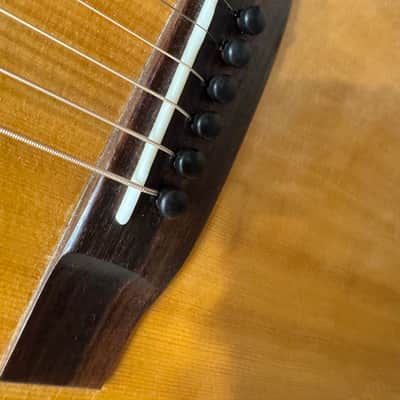 Takamine F-340S lawsuit era 1976 Japan w/ pickup and OHSC image 4
