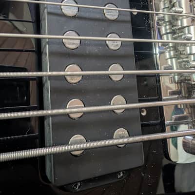 Ernie Ball Music Man Bongo 6 HS Mid-2000s - Black gloss image 9